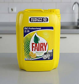 Рідина для миття посуду Fairy (Фейрі) 5 л Лимон засіб для посуду економ-каністра