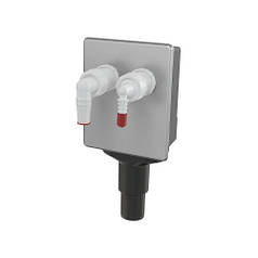 APS6 Сифон для пральної та посудомийної машинки (Ø19 та Ø23 мм)