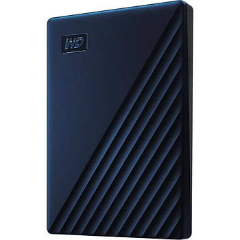 Зовнішній накопичувач HDD: 5TB WD My Passport 2.5" USB 3.2 Blue (WDBA2F0050BBL-WESN)