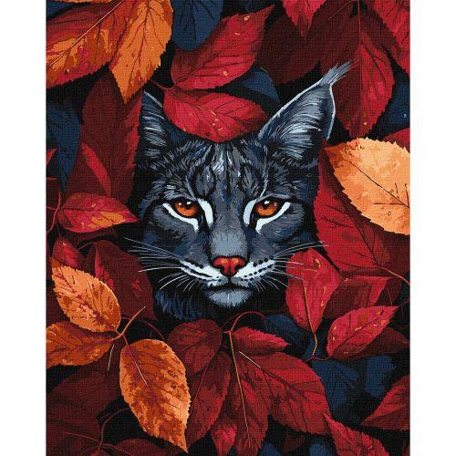 Картина за номерами "Осіння рись" 40x50 см [tsi280376-TSI], фото 1