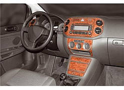 Накладки на панель Дерево для Volkswagen Golf Plus 2004-2014 рр