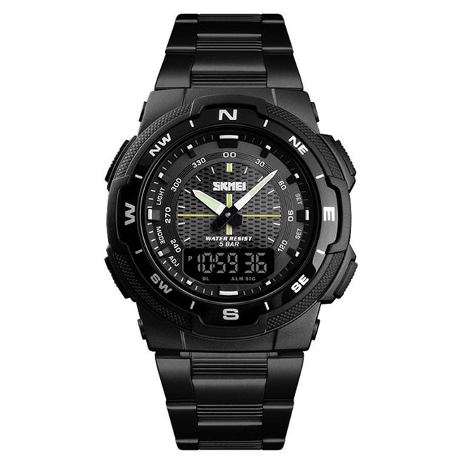 Армійські наручні годинники з таймером SKMEI, Годинники наручні електронні тактичні VA-88, фото 1