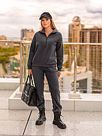 Спортивний костюм на флісі жіночий "Real" | Норма і батал