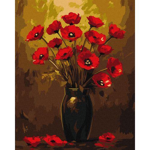 Картина за номерами "Букет маків" 40х50 см [tsi280586-TSI], фото 1