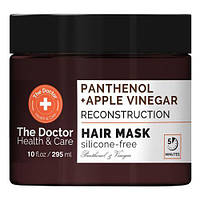 Маска для волосся "The Doctor Health&Care" з яблучним оцтом і пантенолом реконструювальна 295 мл
