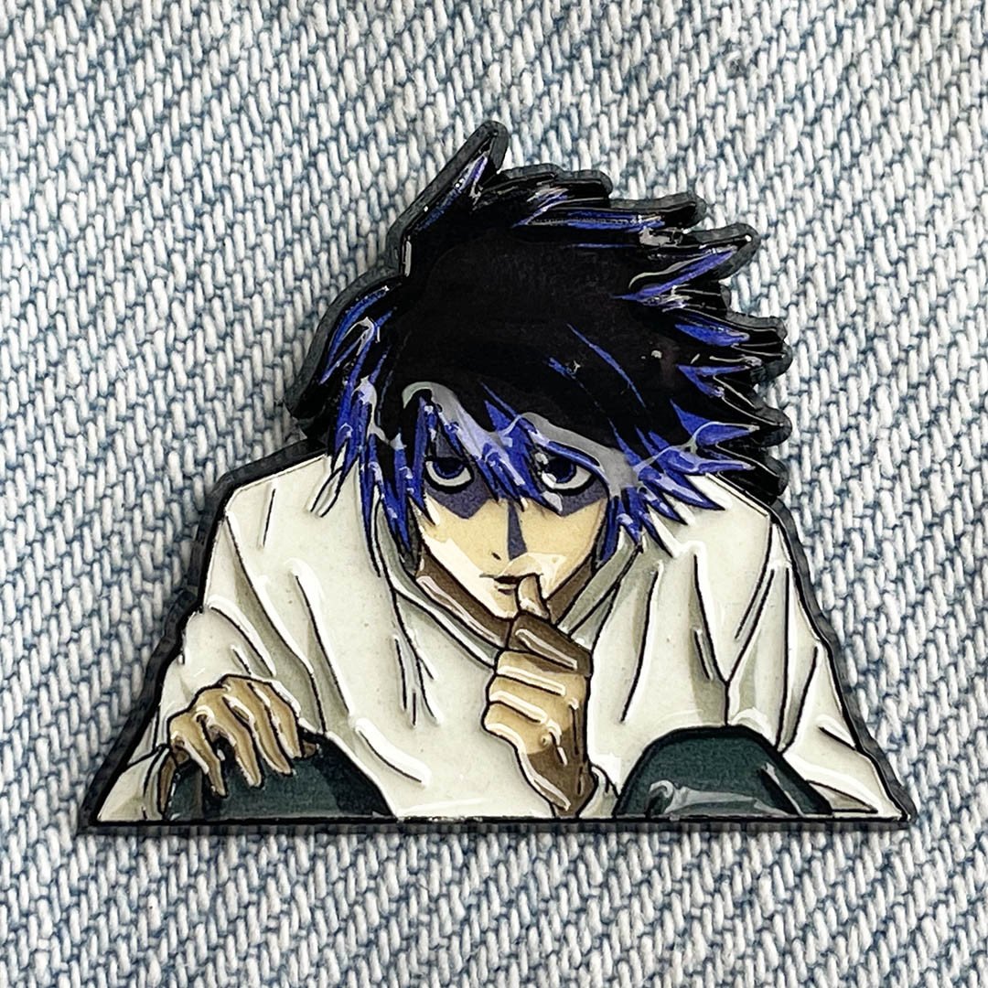 Пін NG - Death Note - L, фото 1