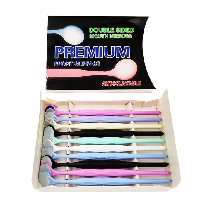 Набір стоматологічних зеркал з ручкою 10 шт.