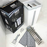 Швабра і відро з віджимом spin Scratch Cleaning Easy Mop, Швабра для згону з підлоги OI-73, фото 10