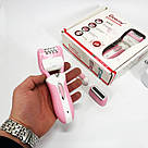 Жіночий акумуляторний бездротовий епілятор 5 в 1 Gemei GM-3052, Епілятор для різних частин тіла UR-51, фото 10