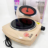 Варильна настільна плита DARIO, Плита побутова портативна, Компактна електронна плитка EM-88, фото 9