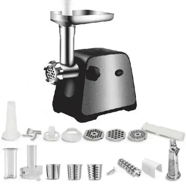 М'ясорубки з реверсом, Електром'ясорубка для шинковки кухня, М'ясорубка з функцією овочерізки CF-35, фото 1