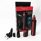 Тример для носа, Тример бритва для носа, Тример для носа і вух зручний волосся бритва UE-74, фото 5