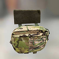 Сумка напашник для бронежилета на Молли, Мультикам, Cordura, WINTAC, подсумок напашник для плитоноски (2432-vart)