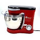 Кухонний комбайн новий Domotec MS-1368 1500 Вт, Хороший побутовий тістомісильник, Міцний міксер XY-24, фото 2