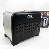 Тостер для офісу та кафе, Тостер з функцією розігріву і розморожування з лотком для крихт UQ-58, фото 3