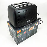 Тостер для грінок з підігрівом, Тостер хорошої якості з піддоном для збору крихт SF-92, фото 4