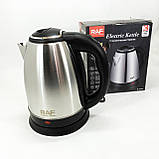Тихий побутовий чайник, Електричний чайник для дому на кухню Якісний домашній BX-14, фото 5