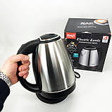 Тихий побутовий чайник, Електричний чайник для дому на кухню Якісний домашній BX-14, фото 10