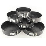 Форма роз'ємна антипригарна 3шт Unique UN-1701 6 шт, Набір форм для випічки паски KC-39, фото 2