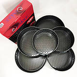 Форма роз'ємна антипригарна 3шт Unique UN-1701 6 шт, Набір форм для випічки паски KC-39, фото 6