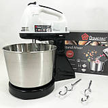 Міксер кухонний професійний, Зручний міксер для кухні Стаціонарний ручний для кухні ZM-30, фото 5