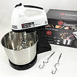 Міксер кухонний професійний, Зручний міксер для кухні Стаціонарний ручний для кухні ZM-30, фото 6