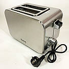 Тостер для прожарювання хліба Magio, Тостер для хрустких бутербродів Легкий у використанні GP-57, фото 4