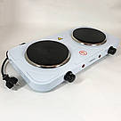 Маленька електроплита настільна Sea, Портативна плита для кухні, Міні-плита для дому FZ-60, фото 6