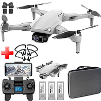Професійний квадрокоптер LYZRC L900 PRO SE GPS із БК мотором HD-камерою 4K (3 акумулятори)  + захист на лопаті у подарунок