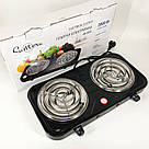 Настільні плити для дому Suntera DP-1915 2 кВт, Плита електрична настільна електроплитка QM-49, фото 4