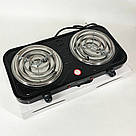 Настільні плити для дому Suntera DP-1915 2 кВт, Плита електрична настільна електроплитка QM-49, фото 5