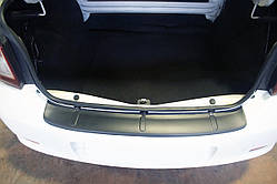 Накладка на задній бампер EuroCap (ABS) для Renault Logan II 2013-2022 рр