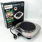 Плита електрична настільна компактна, Плита для приготування їжі Компактна настільна UF-22, фото 3