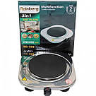 Плита електрична настільна компактна, Плита для приготування їжі Компактна настільна UF-22, фото 8