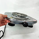 Компактна електронна плитка Rainberg RB-010 2000 Вт, Електрична плитка одноконфорочна SI-48, фото 10