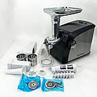 Електром'ясорубка з реверсом і насадкою для ковбаси, Електром'ясорубка з насадкою для ковбаси WB-74, фото 2