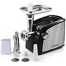 Електром'ясорубка з реверсом і насадкою для ковбаси, Електром'ясорубка з насадкою для ковбаси WB-74, фото 3