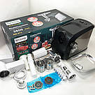 Електром'ясорубка з реверсом і насадкою для ковбаси, Електром'ясорубка з насадкою для ковбаси WB-74, фото 5