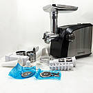 Електром'ясорубка з реверсом і насадкою для ковбаси, Електром'ясорубка з насадкою для ковбаси WB-74, фото 7