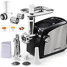 Електром'ясорубка з реверсом і насадкою для ковбаси, Електром'ясорубка з насадкою для ковбаси WB-74, фото 8