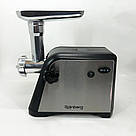 Електром'ясорубка для кухні, М'ясорубка для домашнього приготування м'яса 'сосисок XH-63, фото 2