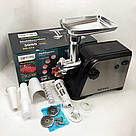 Електром'ясорубка для кухні, М'ясорубка для домашнього приготування м'яса 'сосисок XH-63, фото 5