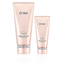 Гіпоалергенна пінка з керамідами O HUI Miracle Moisture Cleansing Foam для сухої та вікової шкіри — 200 ml + 100 ml