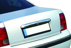 Хром планка над номером (1996-2000, нерж.) для Volkswagen Passat B5 рр