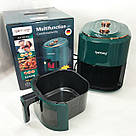 Цифровий аерогриль Rainberg, Аерофритюрниця для приготування фрі, Фритюрниця професійна NT-90, фото 2