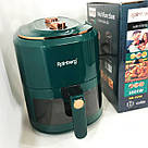 Цифровий аерогриль Rainberg, Аерофритюрниця для приготування фрі, Фритюрниця професійна NT-90, фото 9