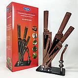 Набір ножів для кухні та дому Magio, Кухонний набір ножів для нарізання Топ кращих кухні DM-18, фото 2