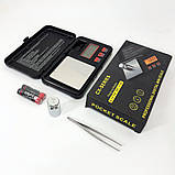 Електронні ваги для ювелірних каменів CX-Toolbox, Ваги грамові високоточні кишенькові портативні QB-17, фото 6