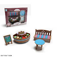 Меблі кафе, аксес, в кор. 18*15*5,5см (120шт/2)