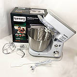 Потужний ручний міксер, Побутовий міксер для збивання крему Планетарний для густого тіста NS-22, фото 8